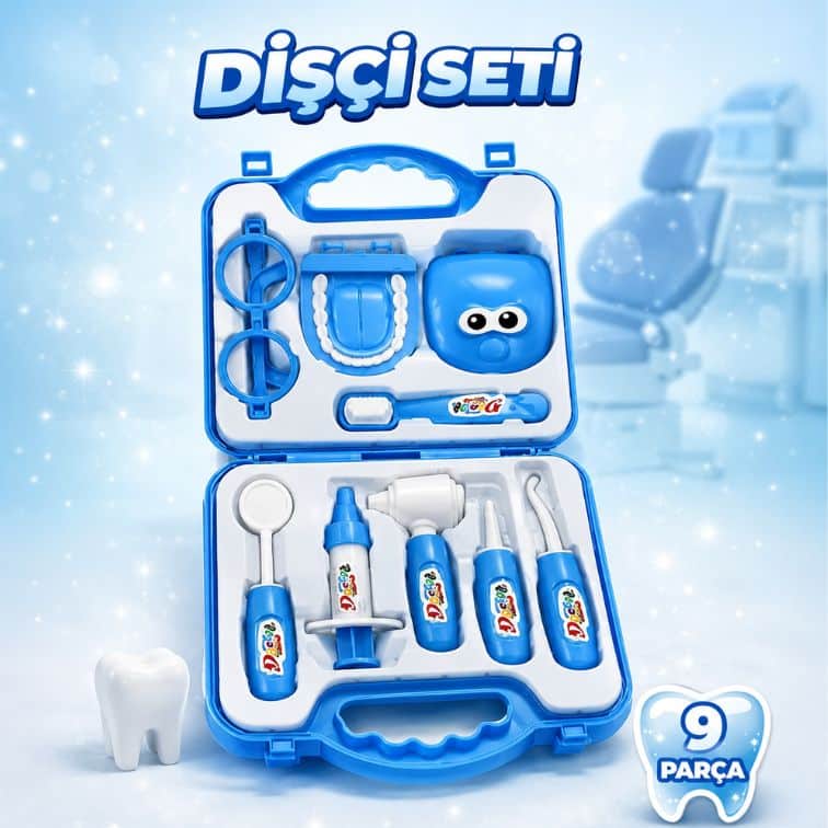 Oyuncak Diş Doktoru Seti Dişçi (Çocuklar İçin) ürün görseli
