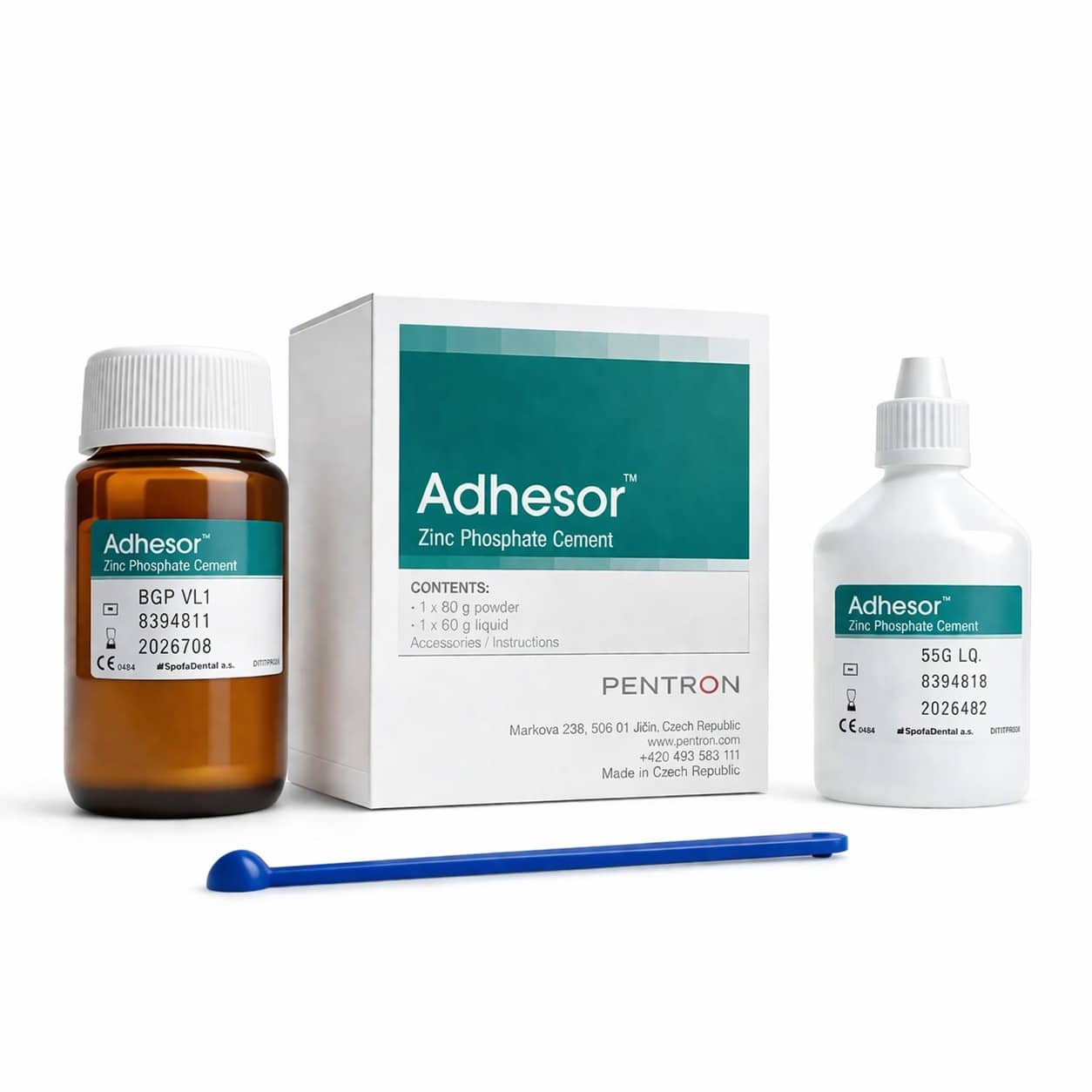 Pentron Adhesör Çinko Fosfat Siman Toz-Likit ürün görseli