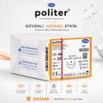 DOĞSAN Politer® Polyester Non-Absorbable Cerrahi Sütür REF: R52002 ürün görseli