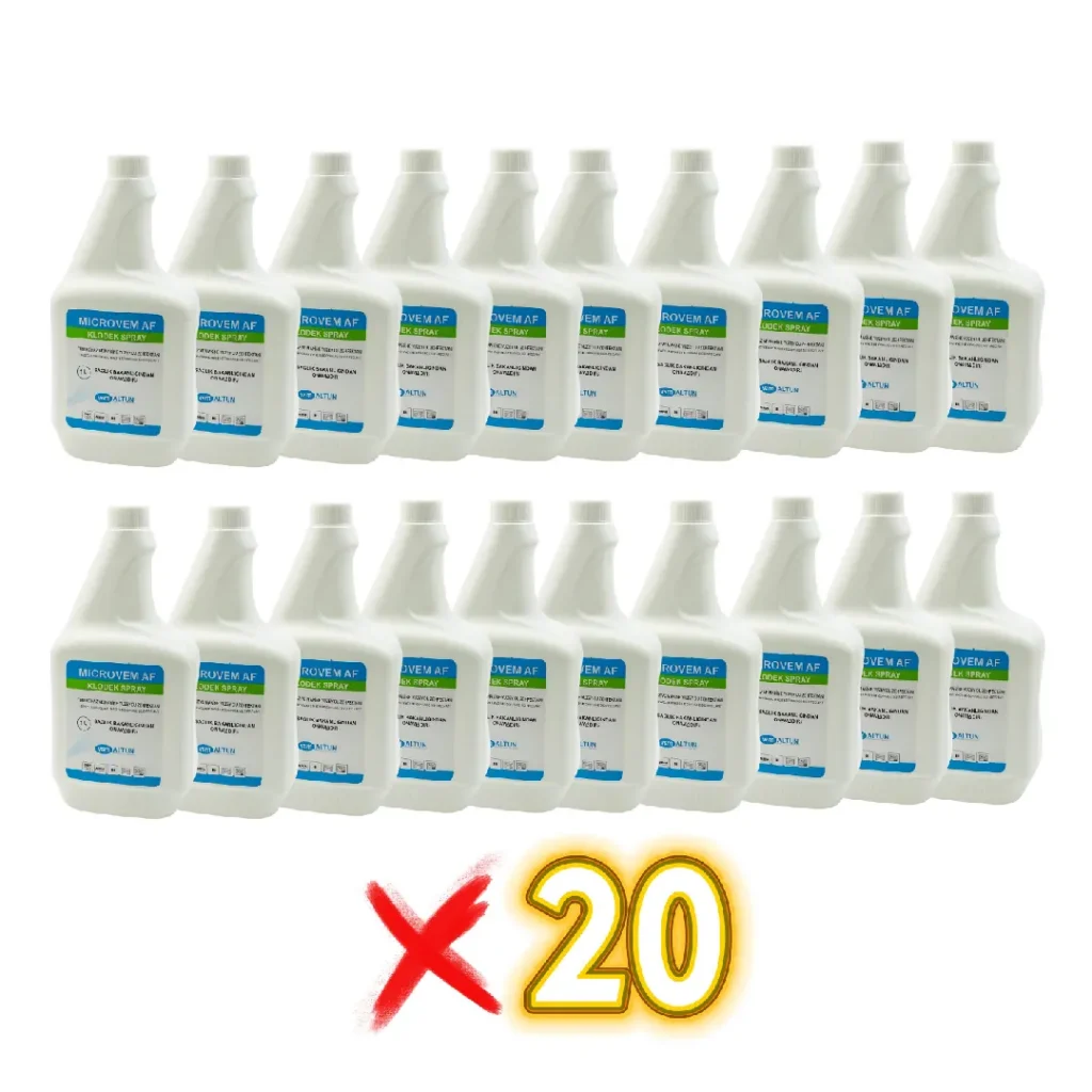 Altun Microvem af klodek spray tıbbi AF Cihaz Yüzey Dezenfektanı (20x1 litre) ürün görseli