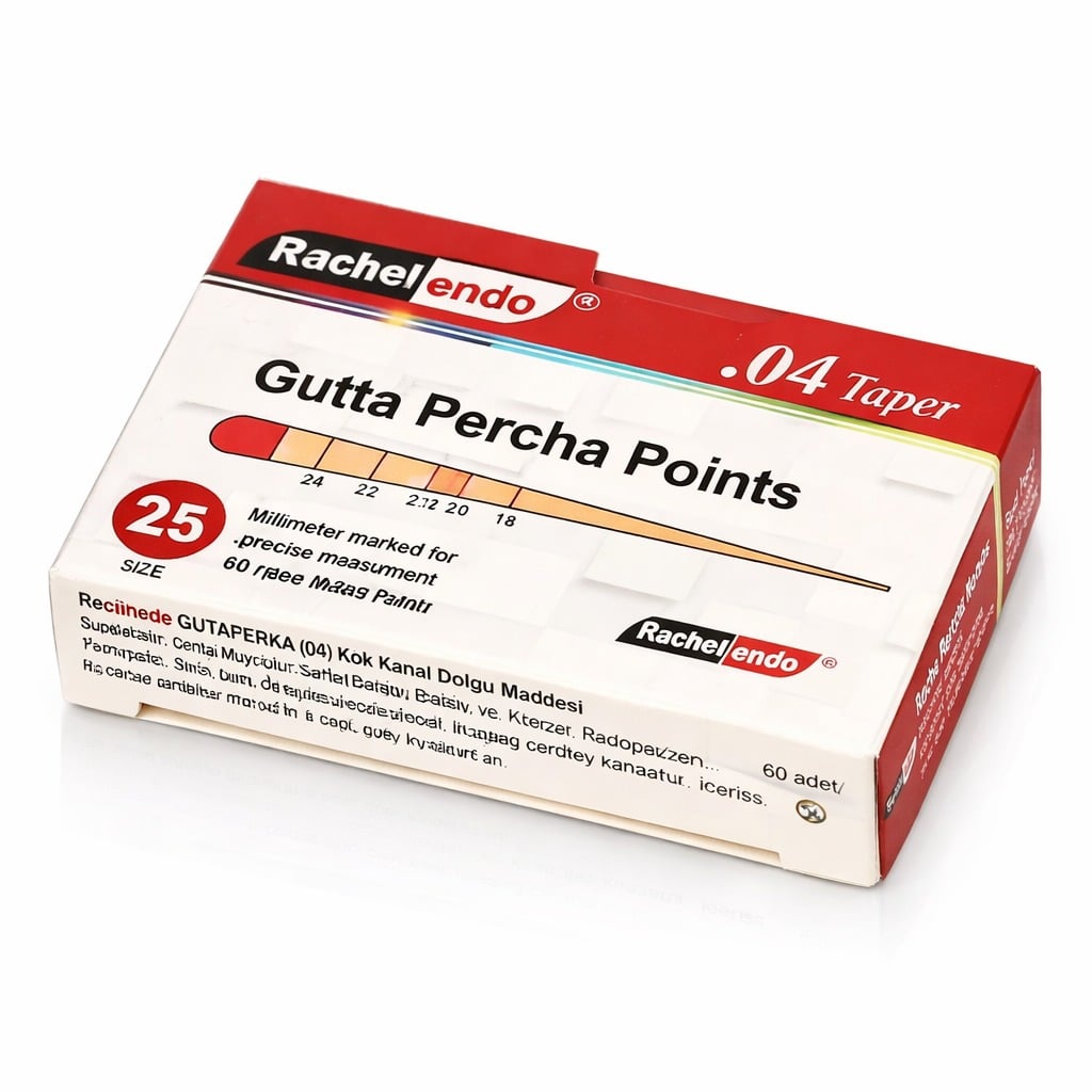 Rachel Açılı Gutta Perka 04 - Taperli Gutta Percha ürün görseli