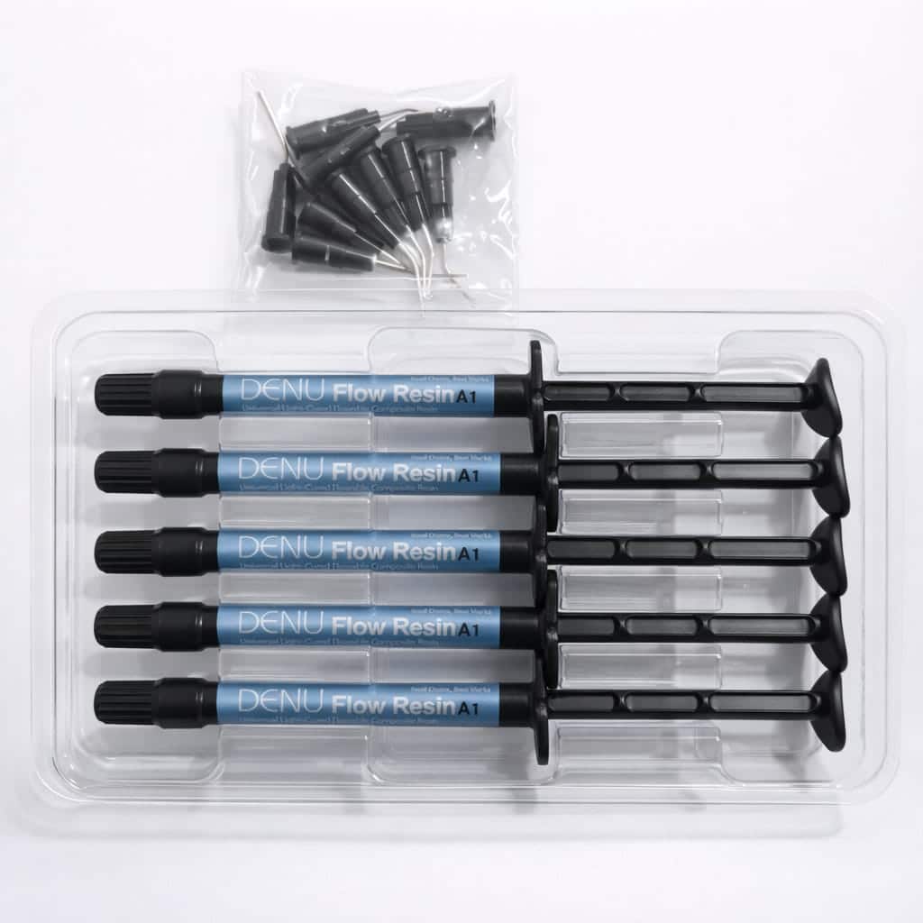 DENU Flow Resin Akışkan Kompozit Seti 5 × 2 g ürün görseli
