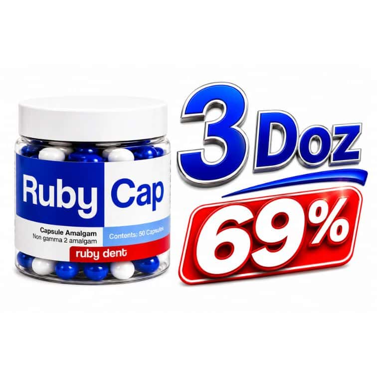 RubyCap High Çinkosuz Kapsül Amalgam %69,2 – Spill-3 ürün görseli