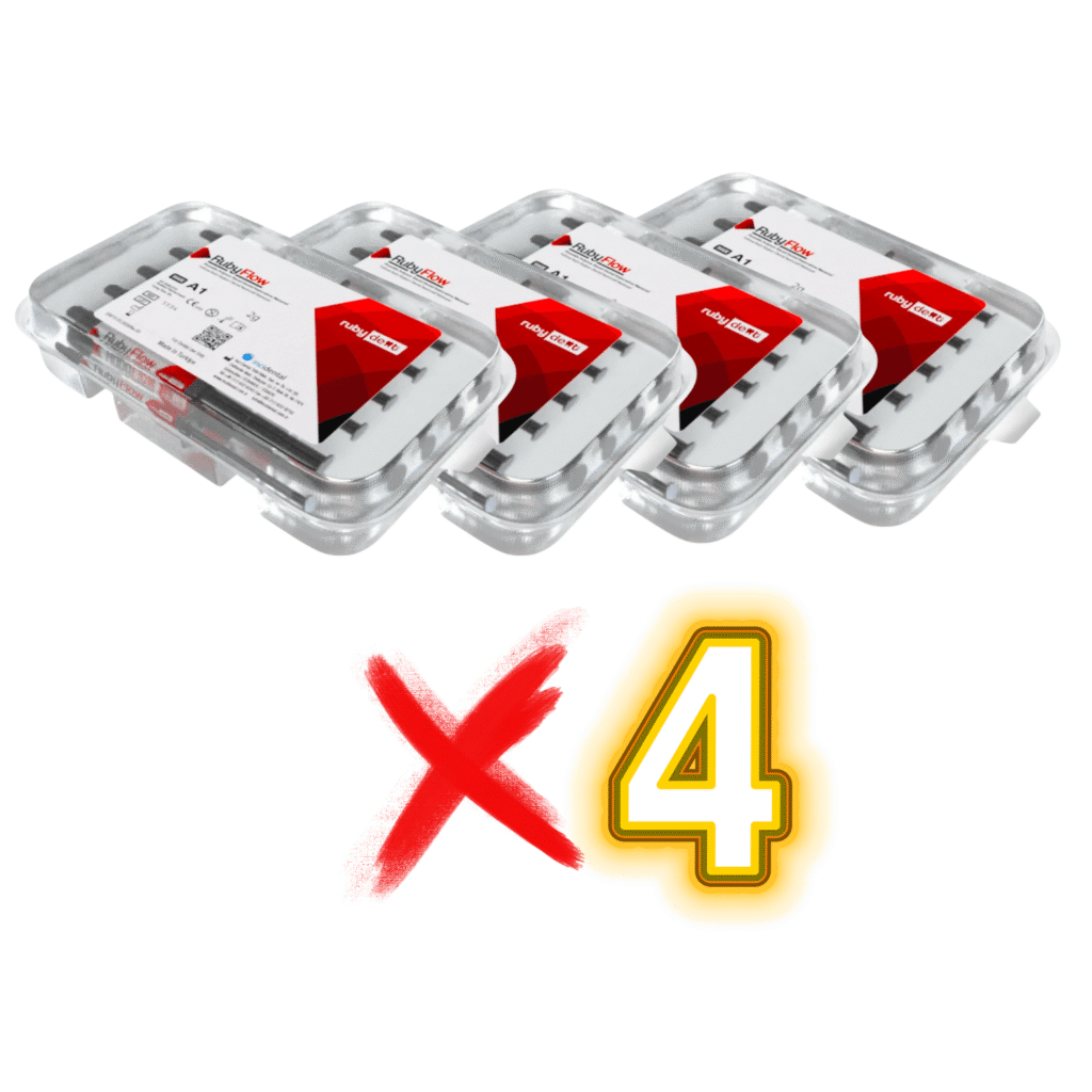 RubyFlow Flowable Kompozit Akışkan Kompozit Dolgu Materyali (4 Adet X4lü) ürün görseli
