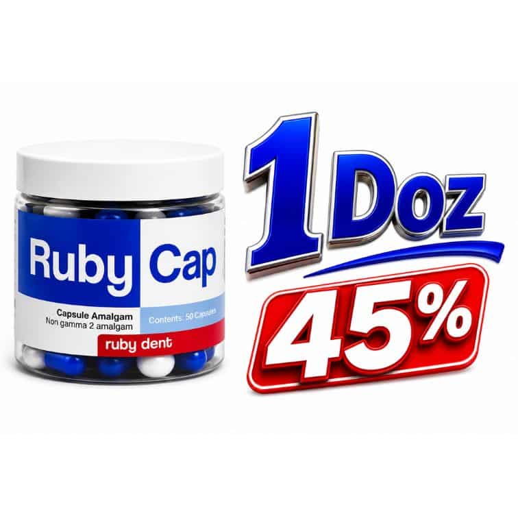 Rubydent RubyCap 2 Kapsül Amalgam – %45 Gümüş Spill-1 ürün görseli