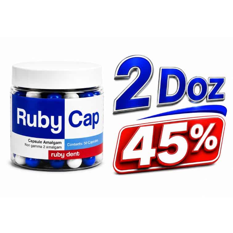 Rubydent RubyCap 2 Kapsül Amalgam – %45 Gümüş Spill-2 ürün görseli