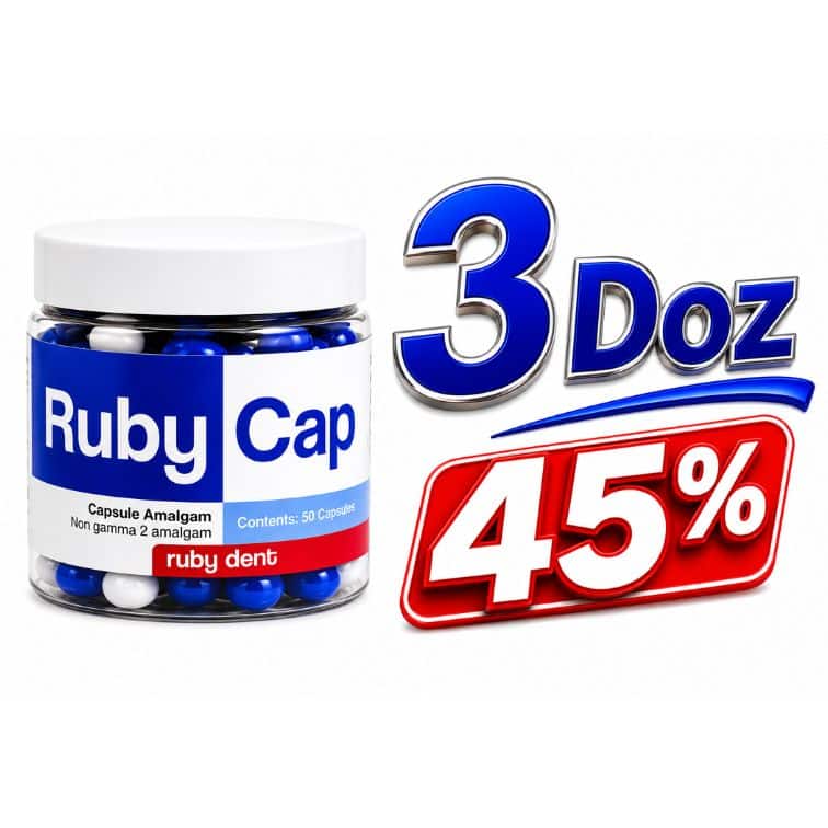 Rubydent RubyCap 2 Kapsül Amalgam – %45 Gümüş Spill-3 ürün görseli