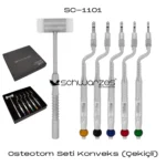 SCHWARZES Osteotom Seti Konveks (Çekiçli) ürün görseli