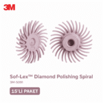 3M Sof-Lex Diamond Bitim Diski Pembe Refill 15’li Final Polisaj Spirali ürün görseli