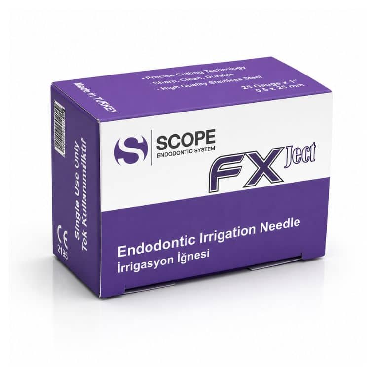 Scope Endodontik İrrigasyon İğnesi 25’lik ürün görseli