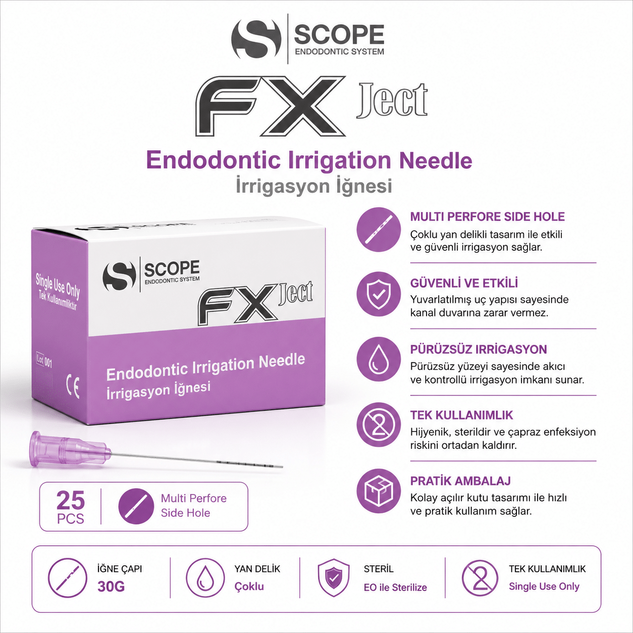 Scope-FX-Ject-Endodontic-Irrigation-Needle-30G-–-Multi-Perfore-Side-Hole.png Scope FX Ject Endodontic Irrigation Needle 30G – Multi Perfore Side Hole ürün görseli