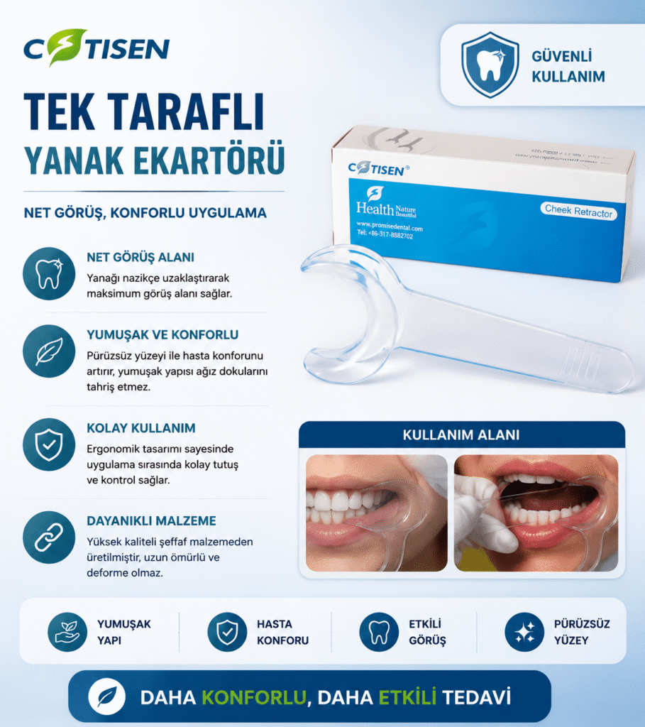Cotisen Tek Taraflı Yanak Ekartörü (1 Adet) ürün görseli