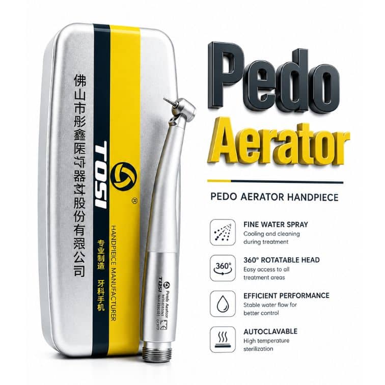 Tosi TX-164 Aeratör Pedo Mini Kafa (2 Çıkışlı / 4 Çıkışlı) ürün görseli
