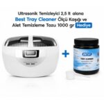 Ultrasonik Temizleyici 2,5 L ve Best Tray Cleaner ürün görseli