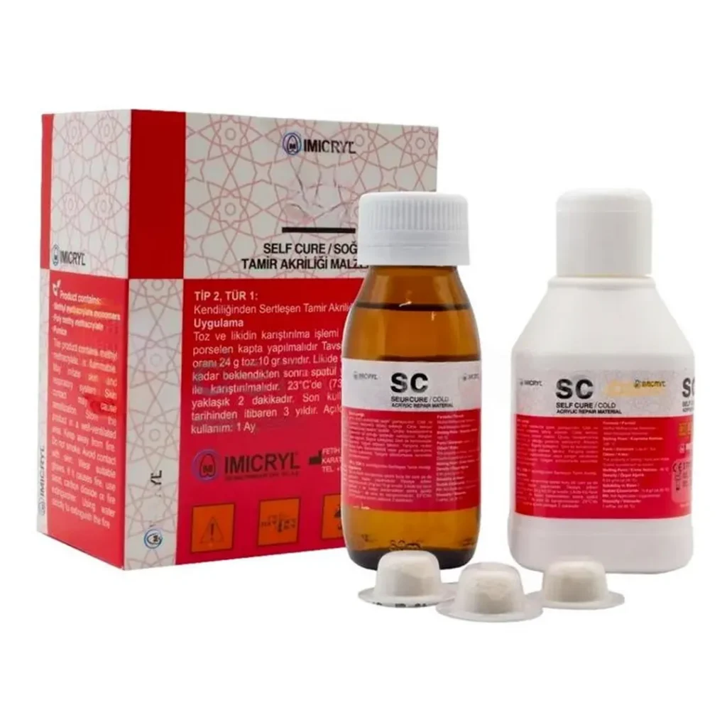 Imicryl SC Soğuk Akrilik-100 gr/ 50 ml ürün görseli