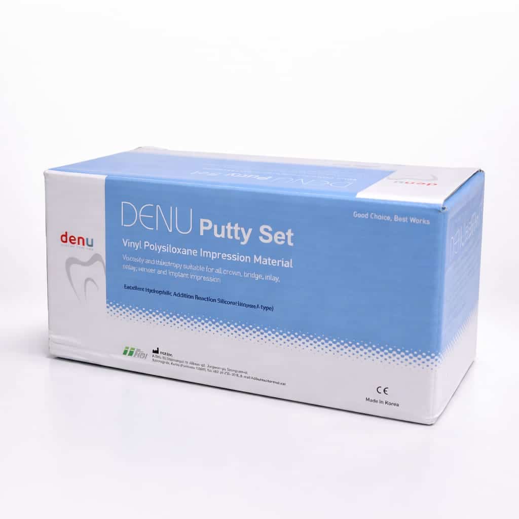 DENU Putty Set Regular 560 ml VPS A Tipi Silikon Ölçü Maddesi ürün görseli