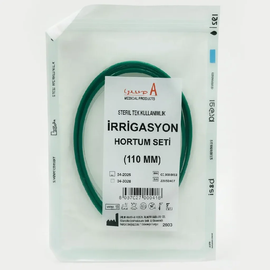 Tek Kullanımlık İrrigasyon Fizyoterapi Hortum Seti 110 mm ürün görseli
