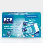 ece Full Ultrasonik Tekli Paketli Meltblownlu Turkuaz 50'li Maske ürün görseli
