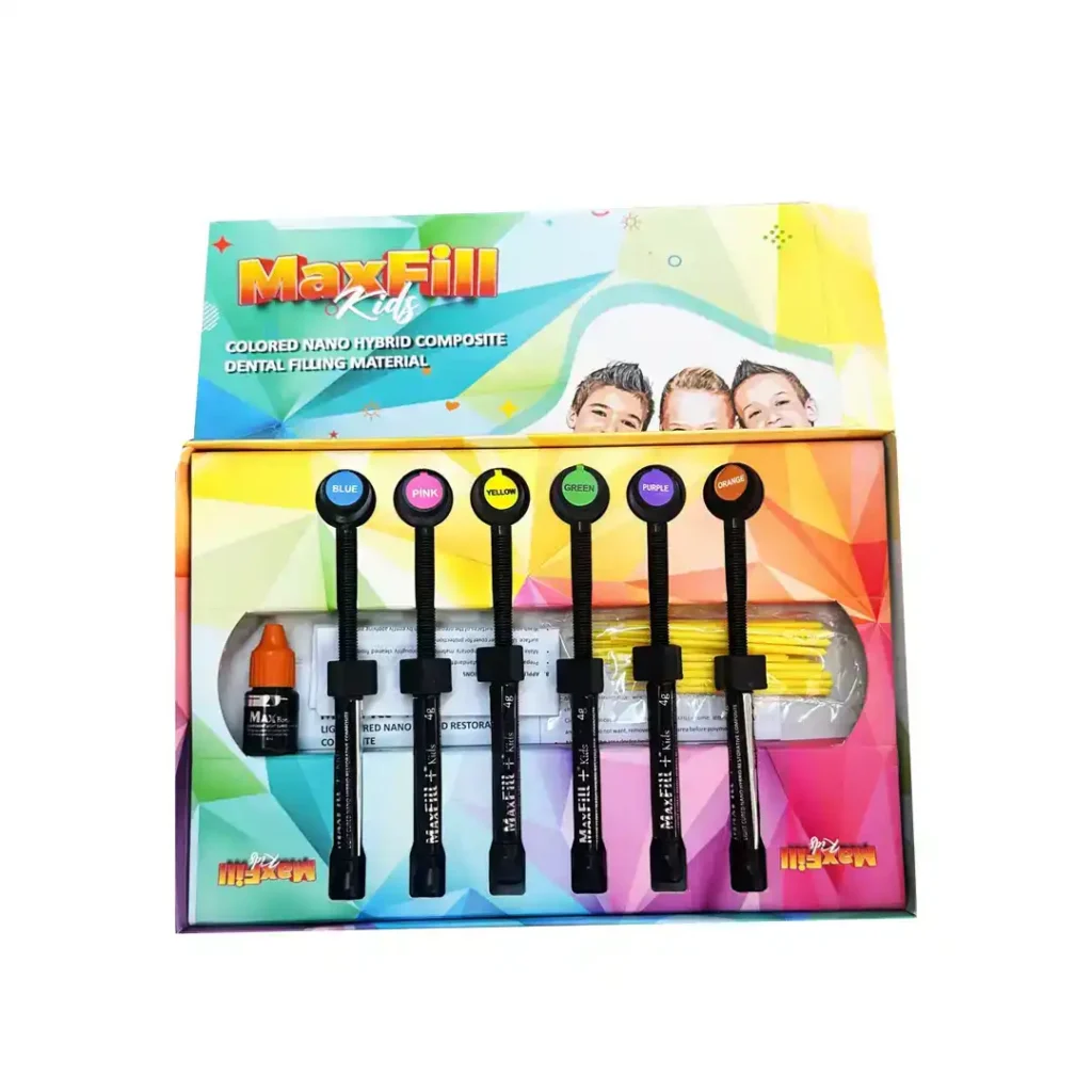 FSM Maxfill+ Kids Renkli Nano Hibrit Kompozit Set ürün görseli