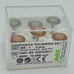 Nais Rubber Diamond Polisher Kompozit Parlatma Lastiği Seti 6'lı ürün görseli