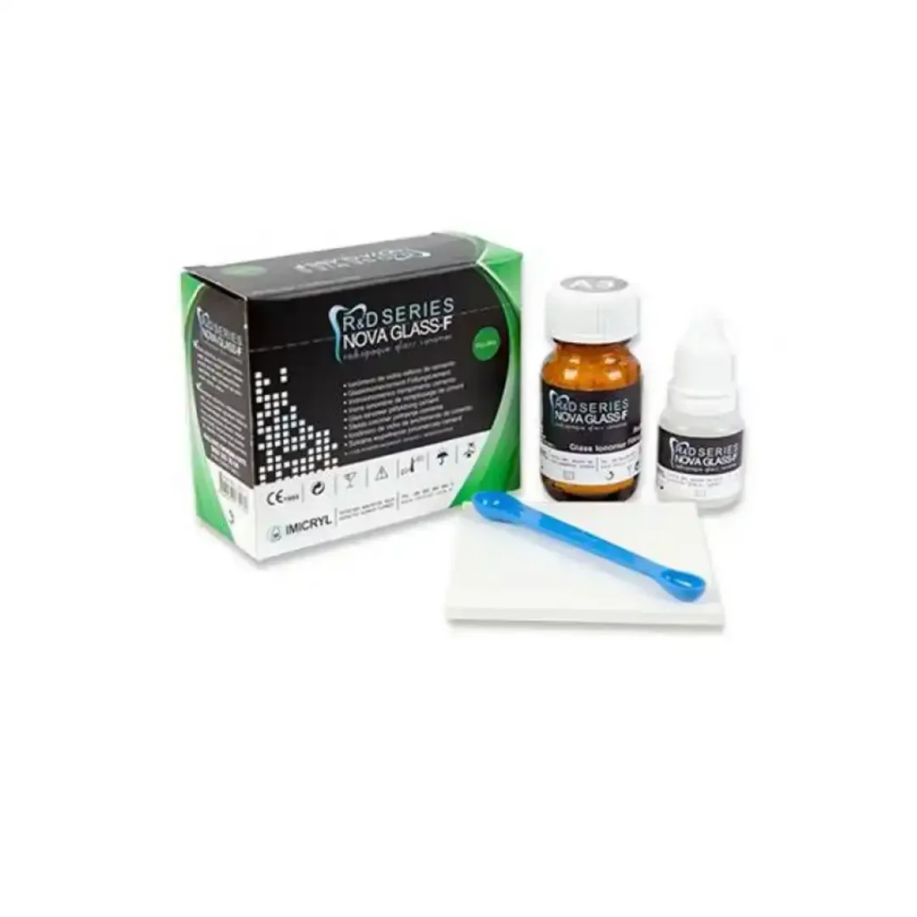 Imicryl Nova Glass F Radyopak Cam İonomer Dolgu Simanı 35 gr ürün görseli