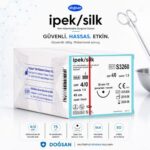 DOĞSAN İpek/Silk Non-Absorbable Cerrahi Sütür REF: S3260 ürün görseli