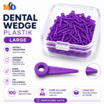MD Dental Wedge Plastik – 100 Adet ürün görseli