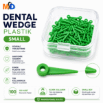 MD Dental Wedge Plastik – 100 Adet ürün görseli
