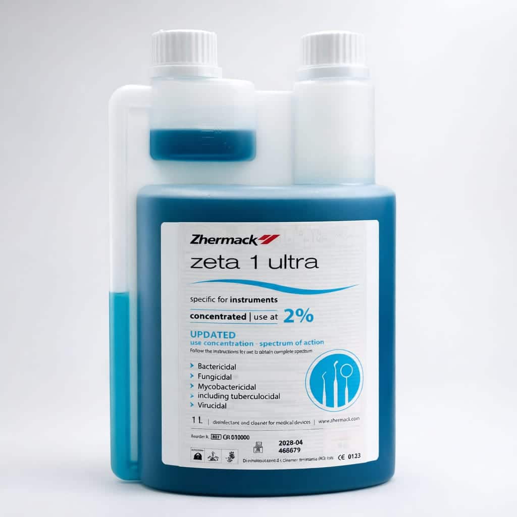 Zhermack Zeta 1 Ultra Cerrahi Aletler ve Döner Cihazlar İçin Dezenfektan ürün görseli