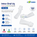Cotisen Intra Oral Uç – Pembe ve Yeşil Uca Uyumlu (100 Adet) ürün görseli